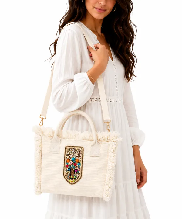 White_Canvas_Bohemian_Tote_Bag_for_Women