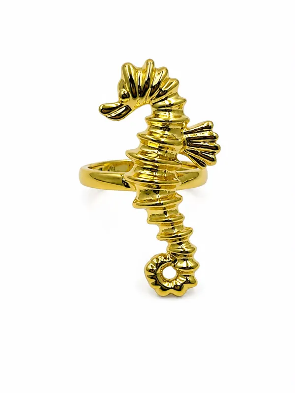 Gold_Tone_Seahorse_Statement_Ring_for_Women