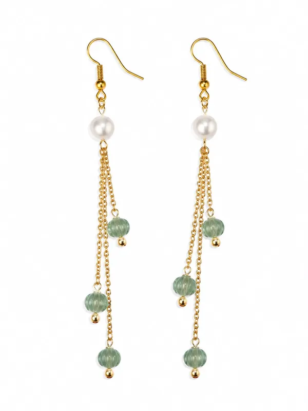 Gold_Tone_Pearl_Beaded_Drop_Earrings_for_Women