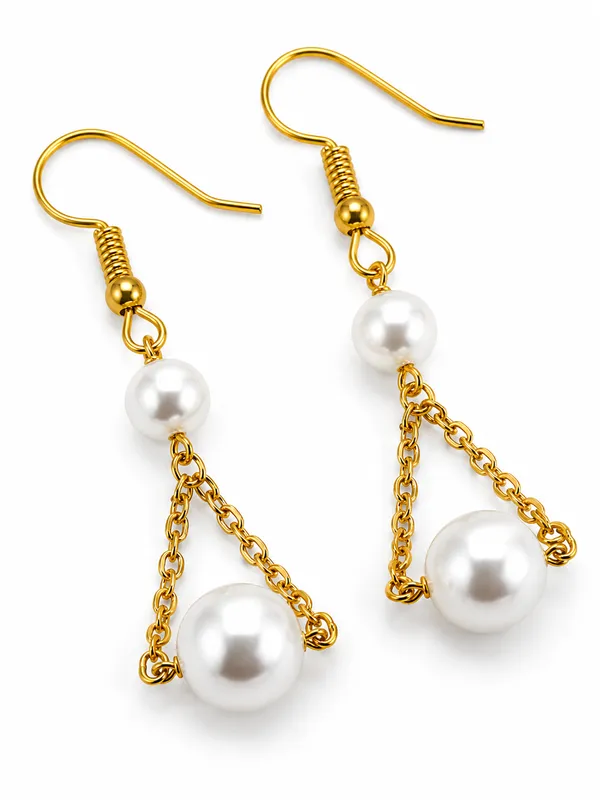 Gold_Tone_Pearl_Drop_Earrings_for_Women