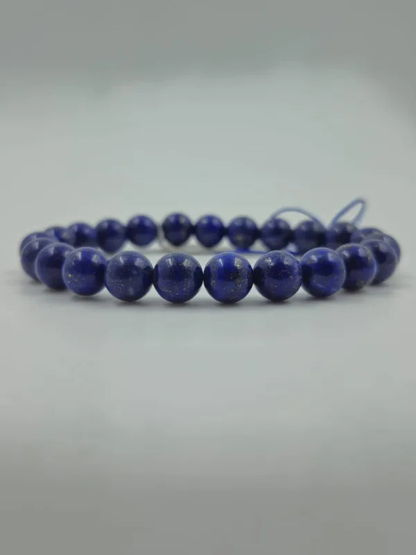 Blue_Beaded_Stretch_Bracelet_for_Unisex