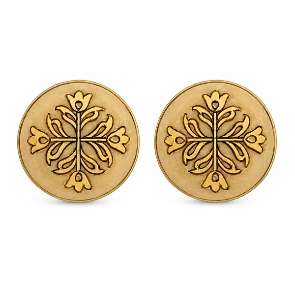 Gold-Tone_Floral_Kurta_Buttons_for_Men