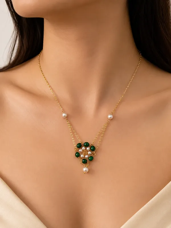 Gold_Tone_Beaded_Pendant_Necklace_for_Women