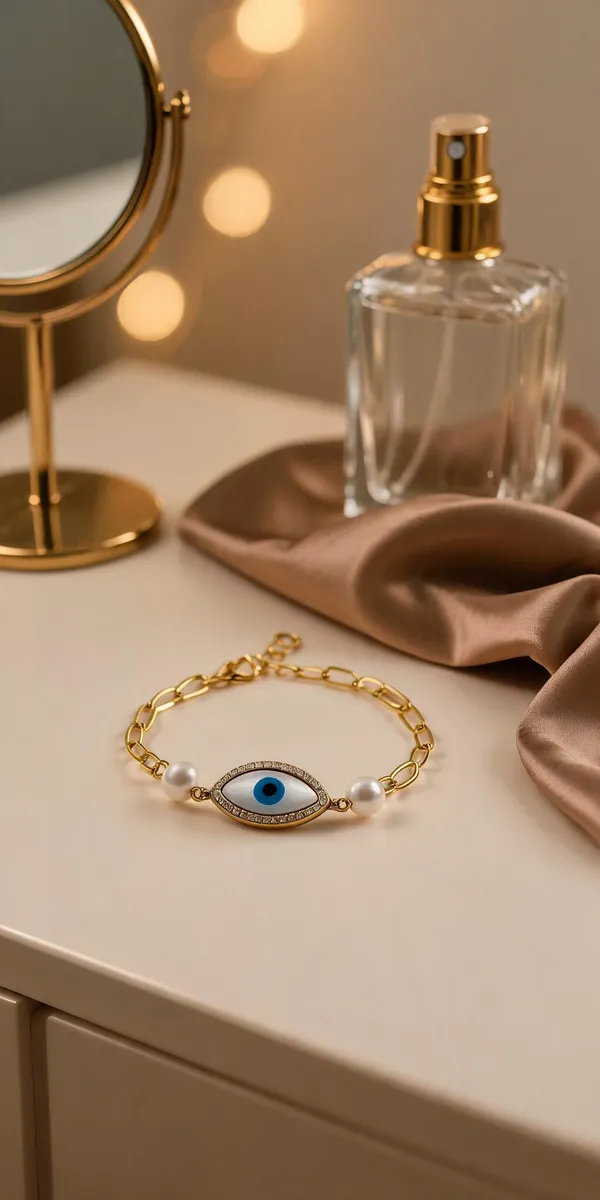 Gold-Tone_Italian_Brass_Charm_Bracelet_For_Women