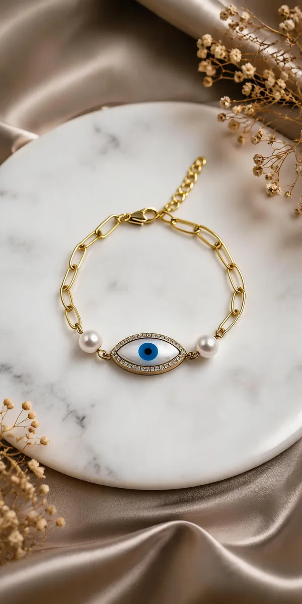 Gold-Tone_Italian_Brass_Charm_Bracelet_For_Women
