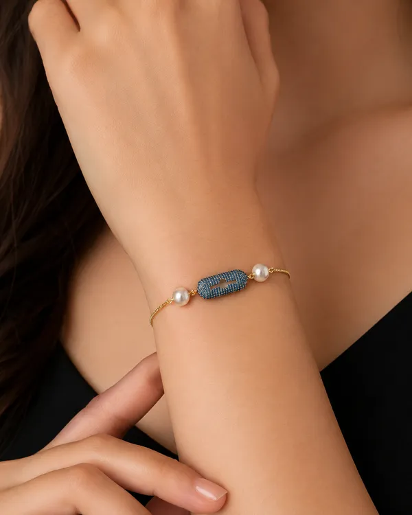 Blue_Beaded_Adjustable_Bracelet_for_Women