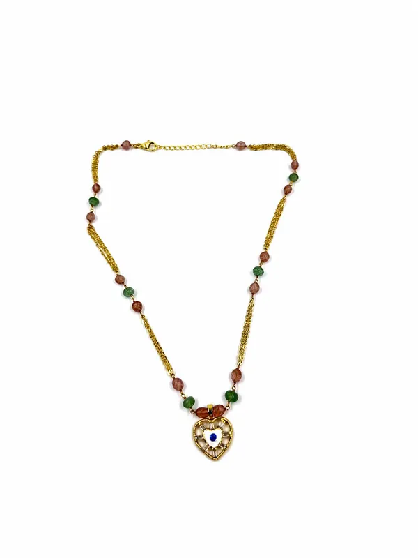 Gold_Tone_Beaded_Heart_Pendant_Necklace_for_Women