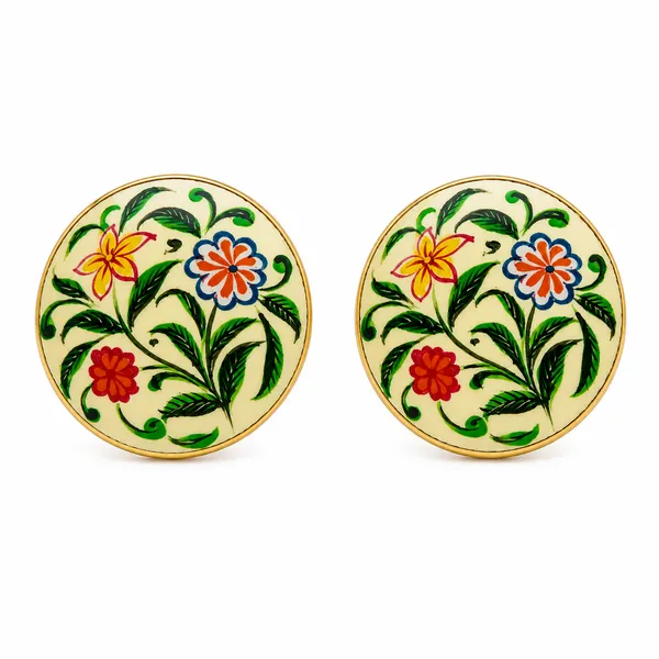 Multicolor_Italian_Brass_Cufflinks_For_Men_Pack_Of_2