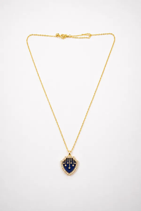 Gold-Tone_Shield_Pendant_Necklace_for_Women