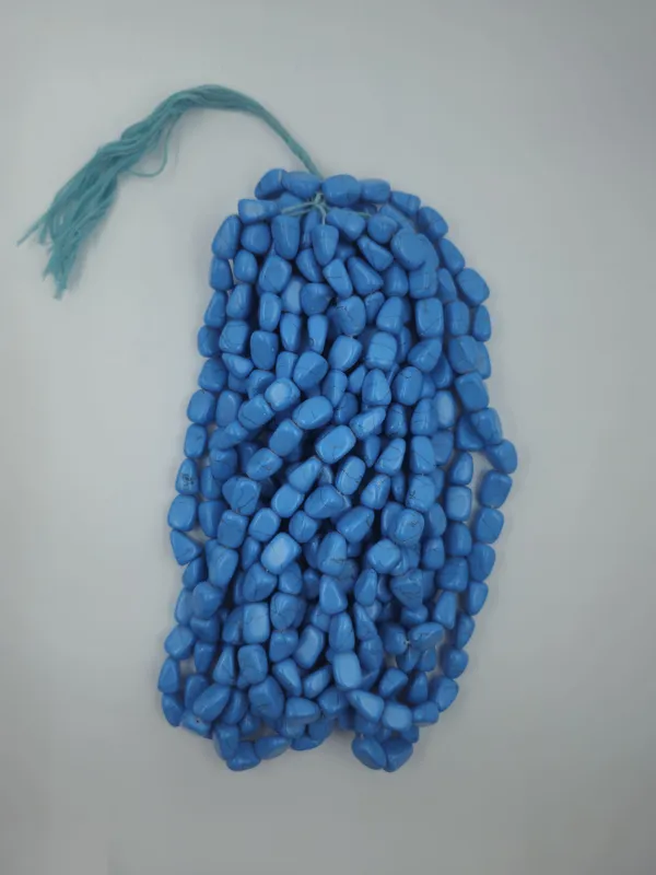 Blue_Irregular_Bead_Strand_for_Jewellery_Making