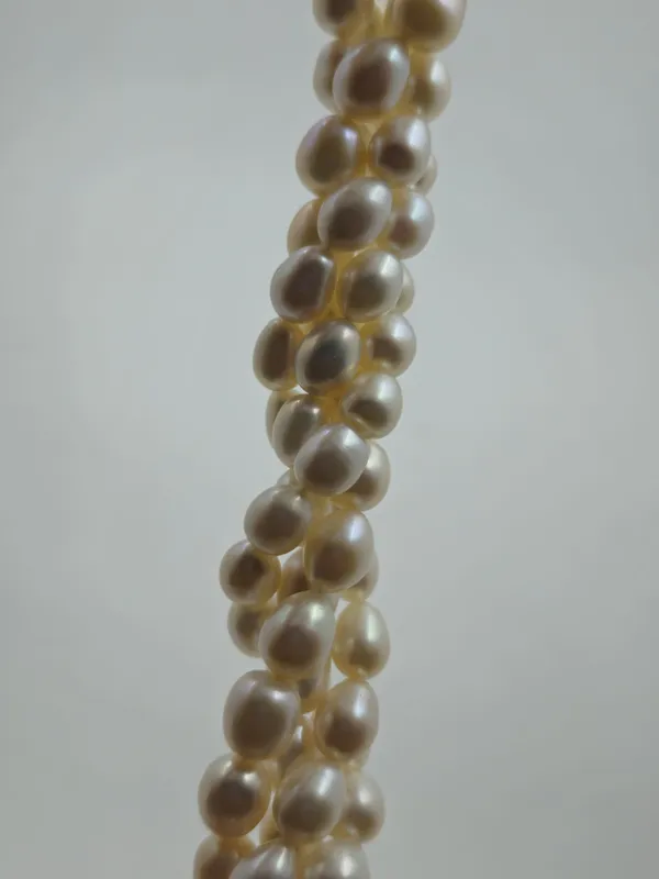 Cream_Pearl_Multi_Strand_Necklace_for_Women