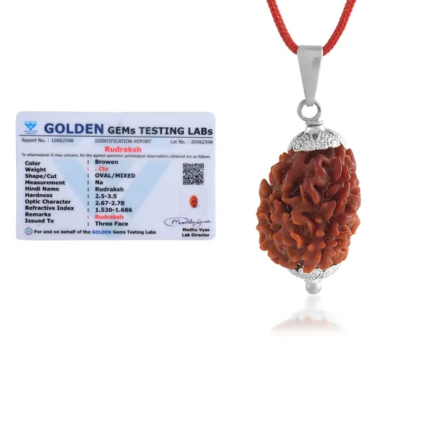Brown_Rudraksha_Three_Face_Pendant_Necklace_for_Devotional_Wear