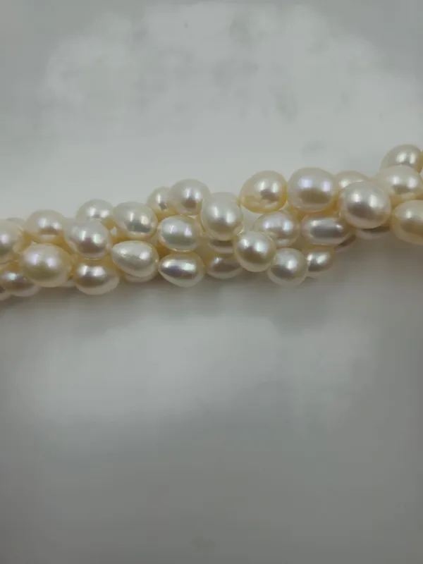 Cream_Pearl_Multi_Strand_Necklace_for_Women
