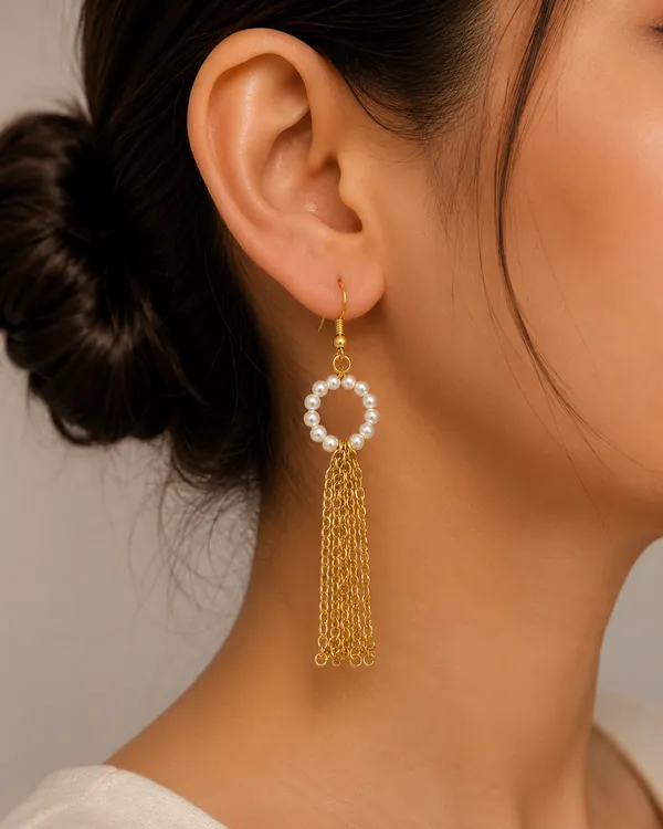 Gold_Tone_Pearl_Tassel_Drop_Earrings_for_Women
