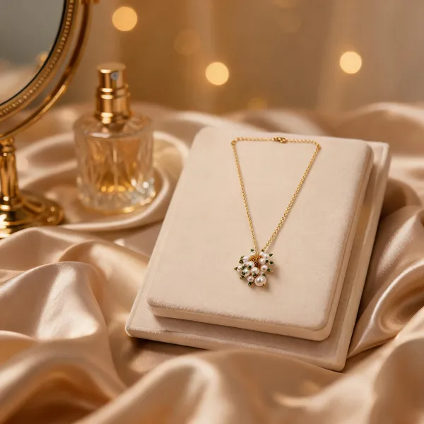 Gold-Tone_Italian_Brass_Pendant_Necklace_For_Women