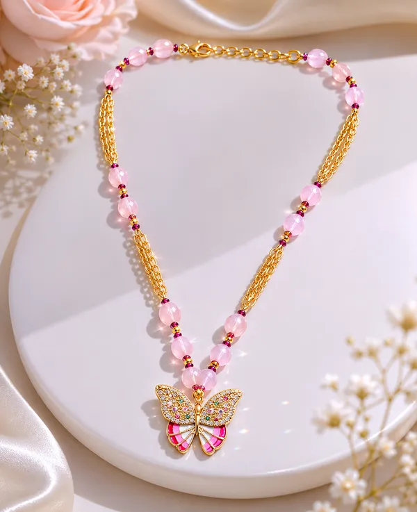 Gold_Tone_Beaded_Butterfly_Pendant_Necklace_for_Women