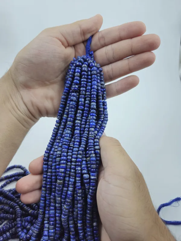 Blue_Heishi_Bead_Strands_for_Jewelry_Making