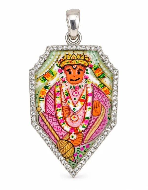Silver_Devotional_Deity_Pendant_for_Unisex