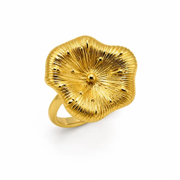 Gold-Toned_Floral_Statement_Ring_for_Women