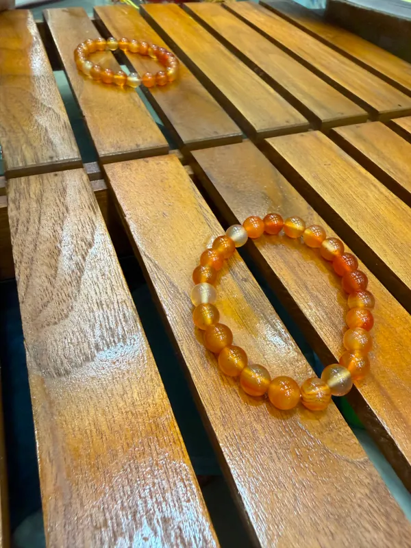 Orange_Beaded_Bracelet_Set_for_Adults