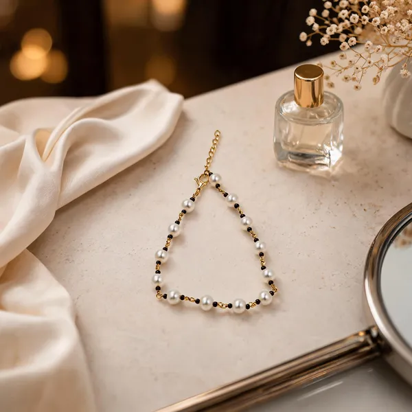 White_Italian_Brass_Bracelet_For_Women