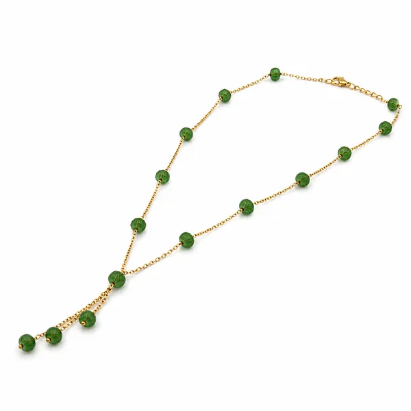 Green_Beaded_Layered_Necklace_for_Women