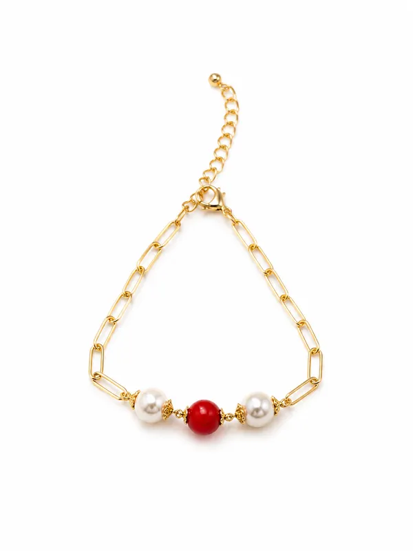 Gold_Tone_Pearl_Beaded_Bracelet_for_Women