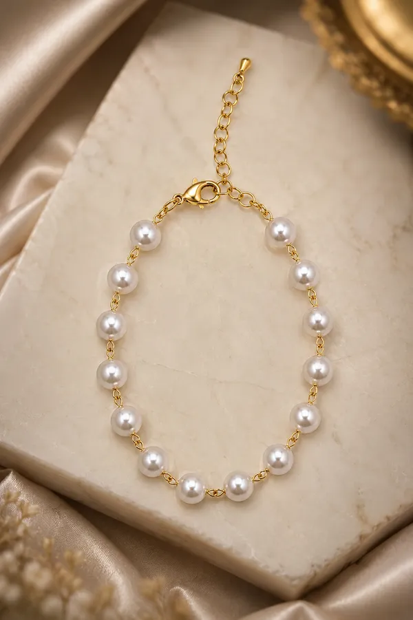 Gold_Tone_Pearl_Beaded_Bracelet_for_Women