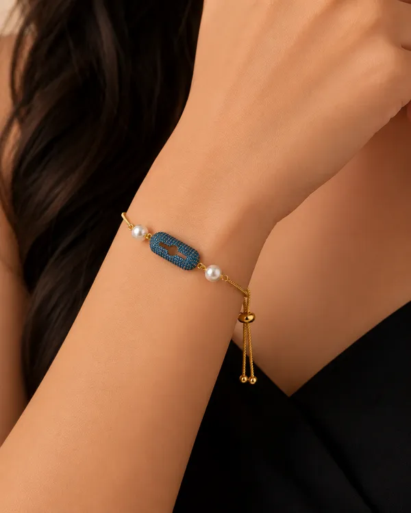 Blue_Beaded_Adjustable_Bracelet_for_Women