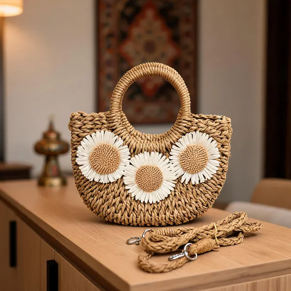 Beige_Italian_Brass_Tote_Bag_For_Women