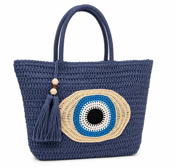 Navy_Woven_Tote_Bag_for_Women