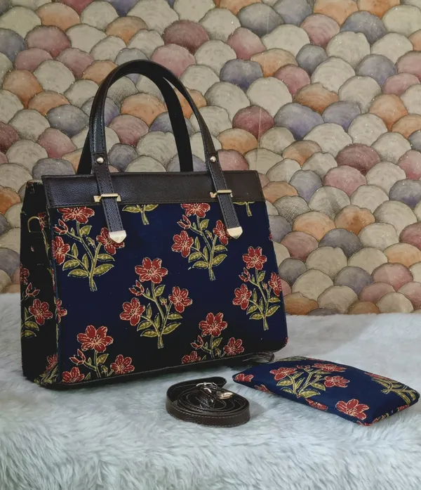 Navy_Blue_Printed_Tote_Bag_Set_for_Women