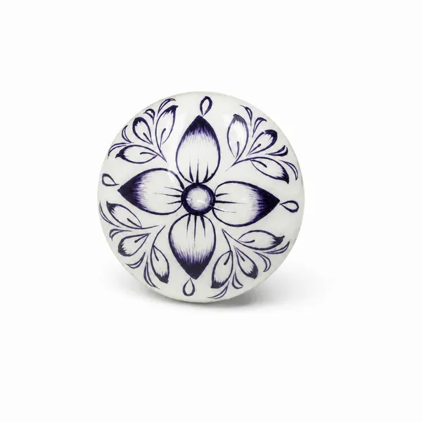 White_Ceramic_Floral_Decorative_Button_For_Clothing