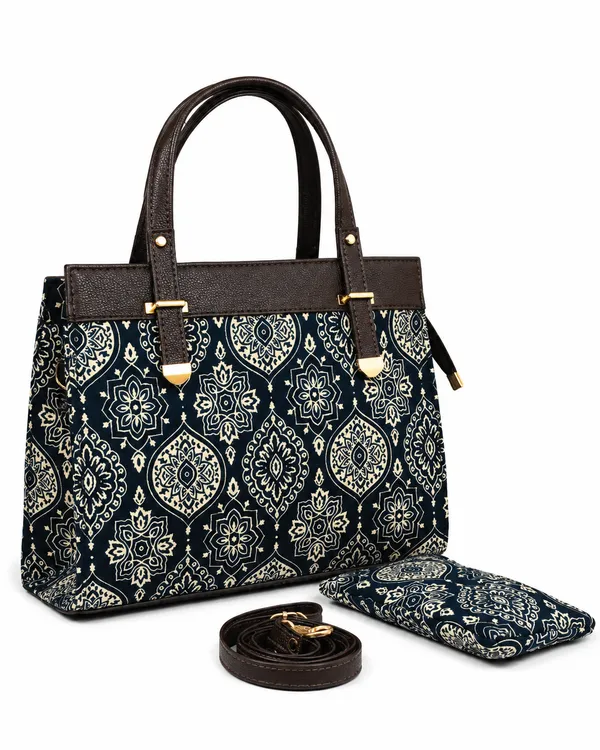 Black_Printed_Structured_Tote_Bag_For_Women