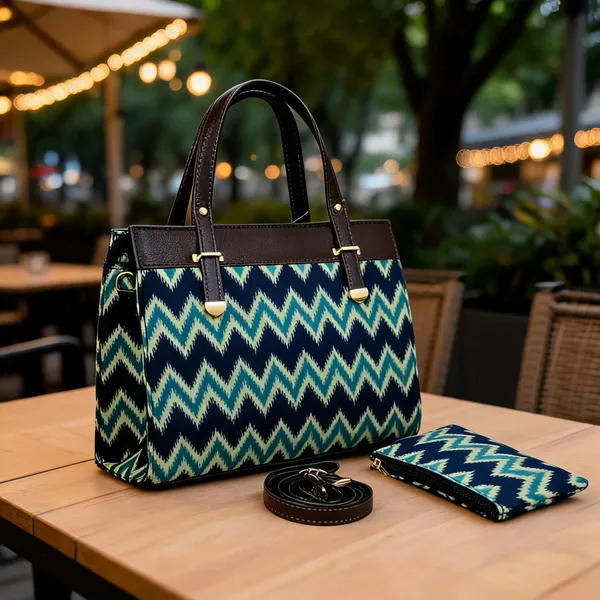 Blue_Cotton_Tote_Bag_For_Women