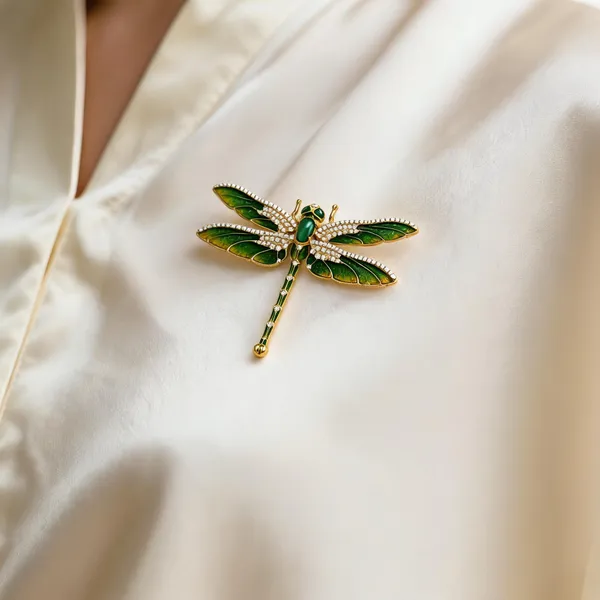 Gold-Tone_Silver_Brooch_For_Women