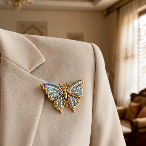 Gold-Tone_Silver_Brooch_For_Women