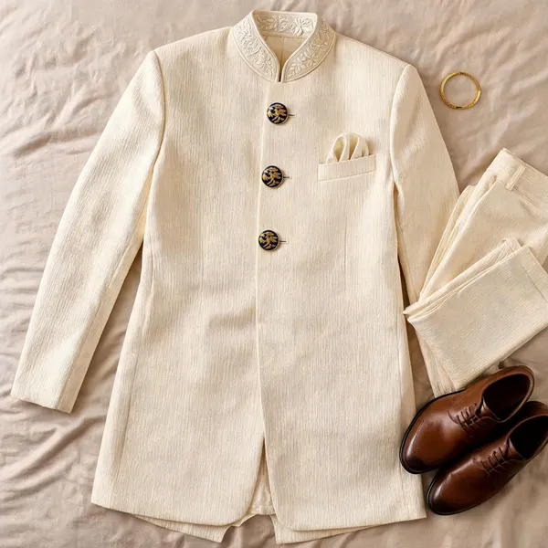 Cream_Italian_Brass_Sherwani_For_Men_Pack_Of_13