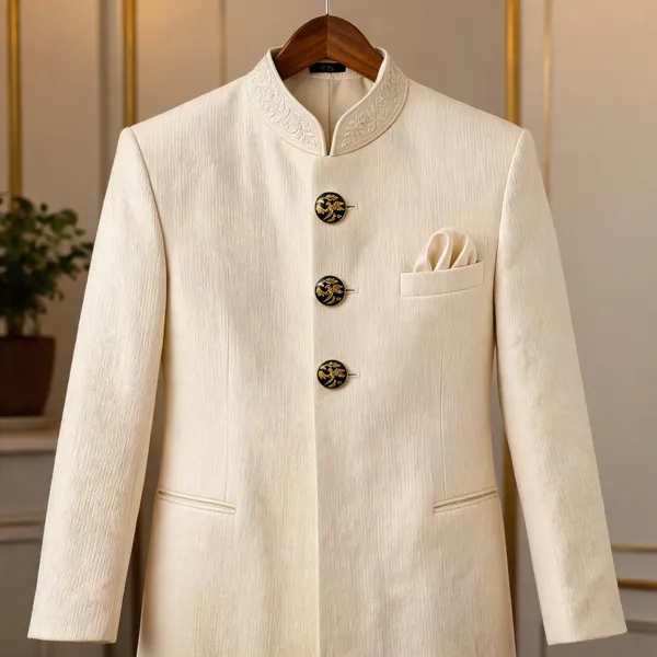 Cream_Italian_Brass_Sherwani_For_Men_Pack_Of_7