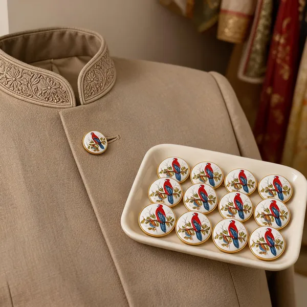 Beige_Italian_Brass_Buttons_For_Men_Pack_Of_13