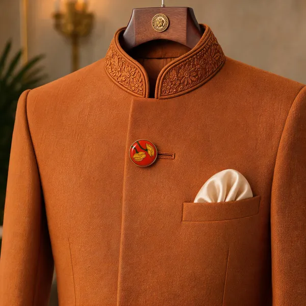 Red_Italian_Brass_Sherwani_For_Men_Pack_Of_7