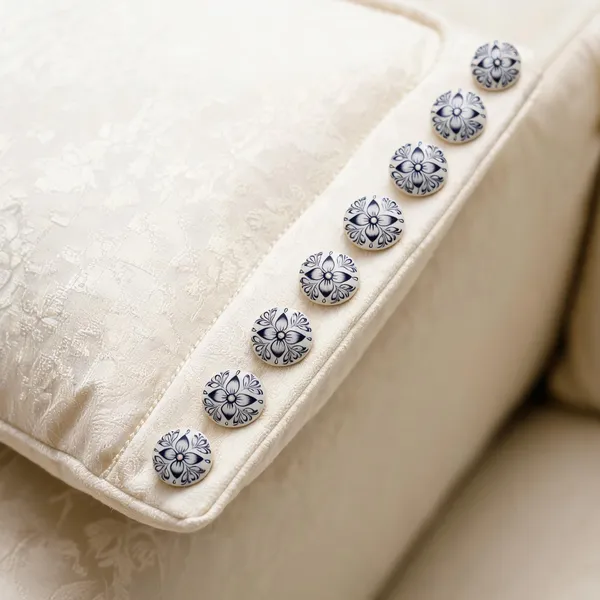 White_And_Blue_Italian_Brass_Button_For_Clothing_Cushions_Fabric-Based_Designs_Pack_Of_7
