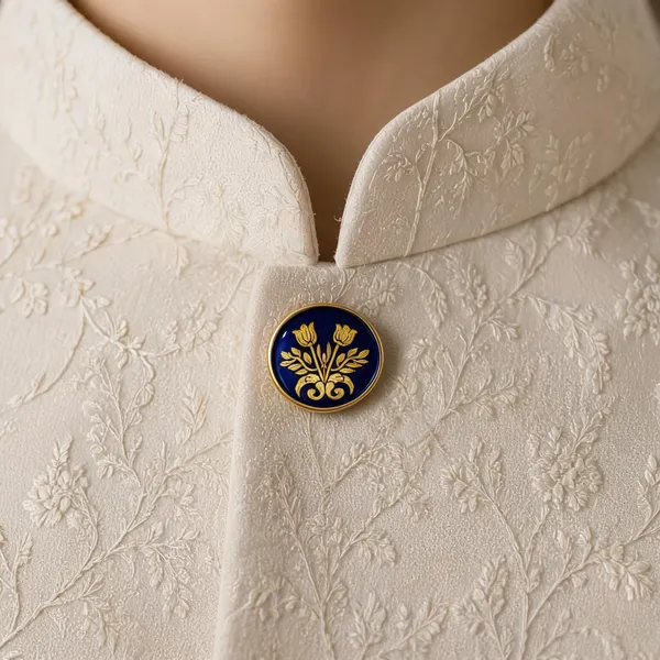 Blue_Italian_Brass_Button_For_Kurtas_Sherwanis_&_Ethnic_Outfits_Pack_Of_13
