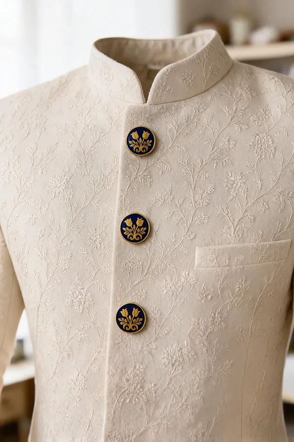 Blue_Italian_Brass_Button_For_Kurtas_Sherwanis_&_Ethnic_Outfits_Pack_Of_7