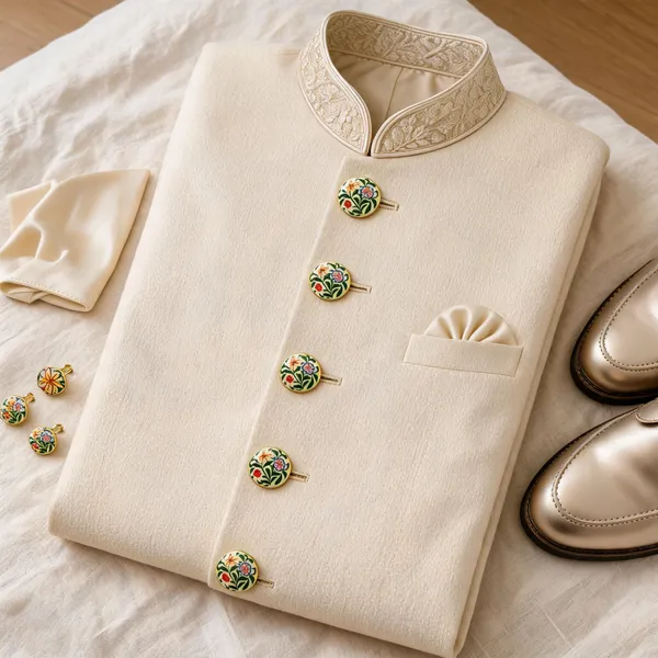 Ivory_Italian_Brass_Sherwani_For_Men_Pack_Of_13