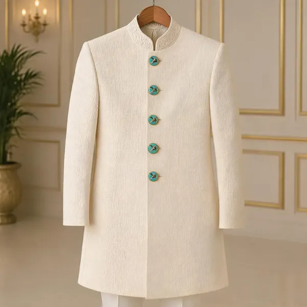 Cream_Italian_Brass_Sherwani_For_Men_Pack_Of_7