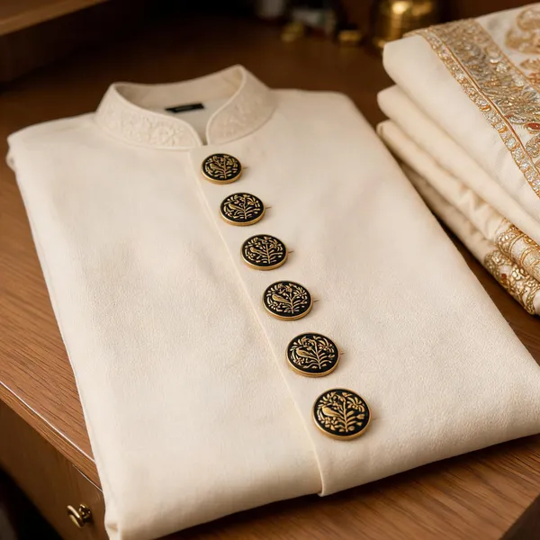 Cream_Italian_Brass_Buttons_For_Men_Pack_Of_7