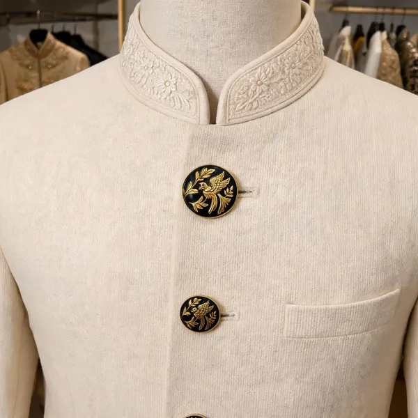 Black_And_Gold_Italian_Brass_Button_For_Men_Pack_Of_7