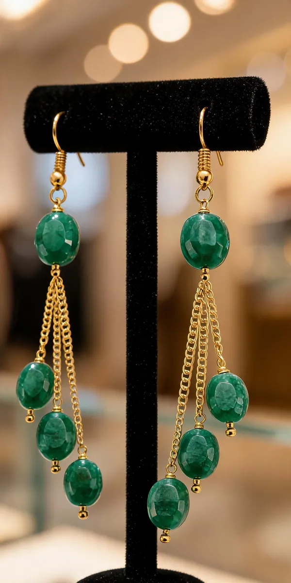 Green_Italian_Brass_Drop_Earrings_For_Women