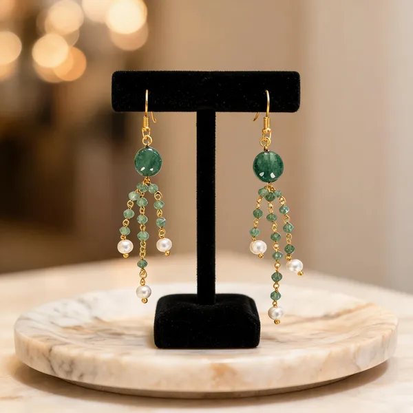 Green_Italian_Brass_Dangle_Earrings_For_Women